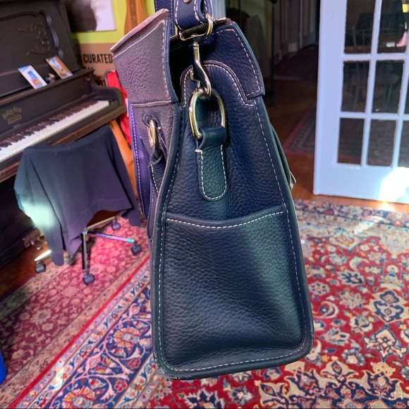 Large Dooney & Bourke Navy Blue Purse - Picture 9 of 11